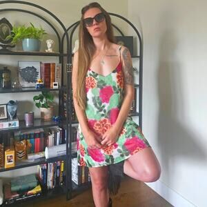 SMYMM Cactus Flower Mini Dress